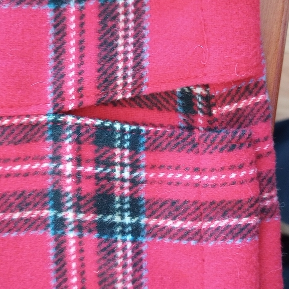 No Boundaries Junior's Plaid Flannel Mini Skirt Size:XL Color: Red, Black NWT - Picture 7 of 7